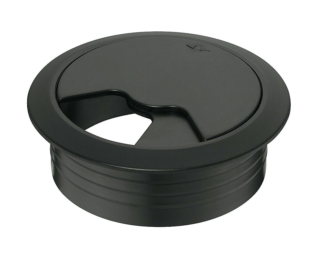 Cable opening cover black